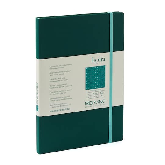Fabriano&#xAE; Ispira Dotted Hard-Cover Notebook
